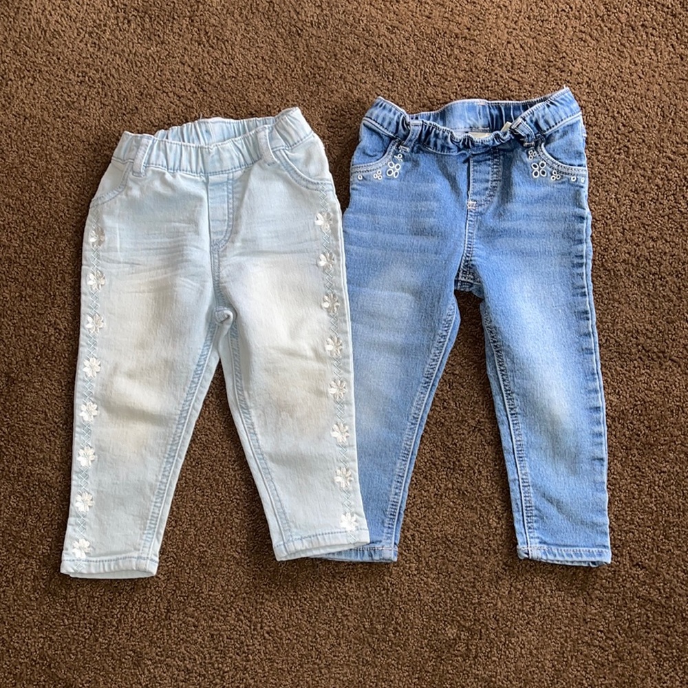 *BUNDLE* Toddler Girl 24 month FIRST IMPRESSIONS JEANS